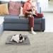 Self Warming Cat Dog Bed 23.6x19.7inch Grey - Extra Warm Thermal Pet Pad for Indoor Outdoor Pets - Buy Online on SooperMarket.com