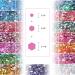 Body Glitter SUPGIFT 130g Holographic Chunky Cosmetic Chameleon Sequins - 15 Colors for Makeup, Hair, Nail Art, Slime, Craft, Resin - Includes Brush and 5 Spoons - Buy Online on SooperMarket.com