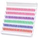 140Pcs CC Curl Colored Lash Clusters for DIY Eyelash Extensions | ALPHONSE Style A - 6 Colors - Buy Online on SooperMarket.com