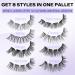 8 Styles 0.07mm D Curl Cluster Lash Extensions 12mm DIY Individual Eyelashes - RR-12mm 8Type Clusters-0.07-D - Buy Online on SooperMarket.com