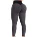 DAZLOR Women High Waist Butt Lifting Leggings with Pockets | Black XL - Buy Online on SooperMarket.com