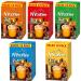 NY Coffee 3 in 1 50 Sachets 5 Flavours Classic Salted Caramel Irish Vanilla 2 in 1 5 Boxes x 10 Sachets - Flavoured Coffee Sticks Ideal For Home or Work Salted Caramel Vanilla Irish Classic 2.8 g (Pack of 5)