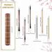 6-Piece Chinese Calligraphy Brush Set with Roll-Up Holder - Ideal for Painting, Writing, Watercolor, Sumi, Kanji Art - Buy Online on SooperMarket.com