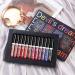 12 Colors Glitter Lip Gloss Set - Gireatick Diamond Shimmer Metallic Liquid Lipstick Kit | Long-Lasting, Waterproof, Non-Stick Cup Lip Gloss - Buy Online on SooperMarket.com
