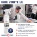 Buy Hanseatic Steel Cleaner 2 x 500 ml - Fragrance-Free Streak-Free Ideal for Kitchen & Grill - Ready to Use - Buy Online on SooperMarket.com