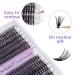 Buy Individual Eyelashes 240 PCs - C Curl Mix 12-16mm DIY Cluster Eyelash Extensions | Perfect for At-Home Use - Buy Online on SooperMarket.com