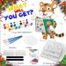 Tigerhu Arts and Crafts for Kids - 27 Painting Figurines with Paint, Pens, Brush, Palette, Magnets, Stickers - DIY Painting Kit for Ages 4-8 - Buy Online on SooperMarket.com