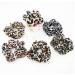 11pcs Cheetah Print Hair Scrunchies Pack for Women and Girls - Leopard Chiffon Scrunchie Holder with Elastic Hair Ties - Trendy Animal Print Hair Accessories - Buy Online on SooperMarket.com