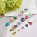 NICENEEDED 12 Colors Abalone Seashell Nail Art Flakes - Style 2 - Buy Online on SooperMarket.com