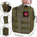 Buy Crisis First Aid Bag | Tactical EDC IFAK Pouch for Outdoor & Camping | Travel Pharmacy & Motorcycle Gear - Buy Online on SooperMarket.com