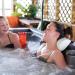 TRC Recreation Super Soft White Foam Weighted Spa and Bath Pillow - Buy Online on SooperMarket.com