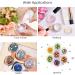 AMANMAN 100 pcs Empty 3ml Cream Doses - Travel-Friendly Screw Cap Containers for Cosmetics Lip Balm and Cream Samples - Buy Online on SooperMarket.com