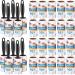 2700 Sheets Lint Rollers for Pet Hair Extra Sticky Portable Lint Remover Brush Roller with 10 Handles 30 Refills Pet Hair Remover for Couch Clothes Furniture and Carpet Dog Cat Hair Removal