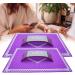 Nail Art Hand Cushion Smooth And Beautiful Beautiful And Practical Environmental Health Easy To Clean Manicure Hand Rest Strong And Sturdy for Home Salon Purple - Buy Online on SooperMarket.com