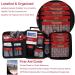 Medium First Aid Trauma Kit with Molle System for Car, Hiking, Backpacking - 1 Pack - Buy Online on SooperMarket.com