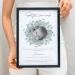 Personalized Godfather Sponsorship Certificate | Unique Photo Gift for Baptism | Custom Eucalyptus Frame Options - Buy Online on SooperMarket.com