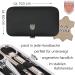 Buy Three Swords Lucca 6-Piece Nail Care Set | Manicure & Pedicure Set in Leather Gift Box - Black | Skin Scissors Tweezers Nail Clipper & File - Buy Online on SooperMarket.com