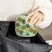 Multi-Colored Pineapple Leaf Sanitary Napkin Storage Bag - Portable Period Pouch for Women & Teen Girls - Buy Online on SooperMarket.com