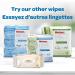 HUGGIES Refreshing Clean Scented Baby Wipes Hypoallergenic 3 Disposable Flip-top Packs (168 Total Wipes) Scented 3 count (Pack of 1) - Buy Online on SooperMarket.com