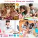 YURROAD Quilling Paper Strips Kit - 36 Colors, 720 Strips, 54cm Length, 3mm 5mm 7mm 10mm Width (4 Packs) - Buy Online on SooperMarket.com