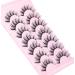 Manga Lashes: Natural Wet Look 3D Spiky False Eyelashes for Anime Cosplay & Korean Makeup by Geeneiya - Buy Online on SooperMarket.com