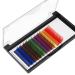 Bodemrincer 8-20mm Mixed Tray False Eyelashes - Rainbow Colored Individual Eyelash Extension (15mm) - Buy Online on SooperMarket.com
