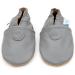 Dotty Fish Soft Leather Baby Shoes | Toddler Boys Non-Slip Shoes | Soft Grey, 3-4 Years - Buy Online on SooperMarket.com