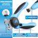 Bluepet Krallensch n Profi Claw Scissors for Dogs & Cats | Safe Nail Trimming with Spacers | Includes Nail File - Bestseller Size M-L - Buy Online on SooperMarket.com