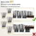 D-14 mm B 47 Cluster Lashes - 72 Clusters | Natural DIY Soft Fluffy Eyelash Extensions - Buy Online on SooperMarket.com