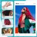 immetee Temporary Hair Color Wax Hair Dye Wax for Kids Adult DIY Hair Color for Party Cosplay Christmas Makeup Wash Out Easily. (3.38 Fl oz/100ml) (RED) - Buy Online on SooperMarket.com