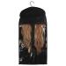 WeiMB hair extension wig storage bag dustproof bag for hair extension hair part storage bag with hanger at home and hairdressing and hairdressing salon presentation bag