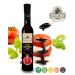 Ellora Farms Pomegranate Infused Aged Balsamic Vinegar 8.45oz - All Natural, No-Additives, Italian Glass Bottle - Buy Online on SooperMarket.com