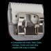 Furzone Removable Ceramic Blade 5F - High-Tech 1/4 Compatible with Andis Oster & Wahl Clippers - Buy Online on SooperMarket.com