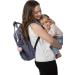 Melii Grey & Pink Pacifier Pod with Carabiner Clip - Pacifier Storage Container - Buy Online on SooperMarket.com