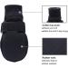 Hipaw Breathable Dog Boots Large - Nonslip Paw Protector for Hardwood Floors | Black | 2.55 insole width - Buy Online on SooperMarket.com