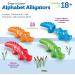 Buy Learning Resources Snap-n-Learn Alphabet Crocodiles - Fun Educational Toy for Kids | International Shipping Available - Buy Online on SooperMarket.com