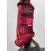 Equipride HORSE BRUSHING BOOTS SPARKLY GLITTER MATERIAL XL to Pony (Full (L) Burgundy) Full (L) Burgundy