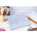 Glamza Hair Straightener Mat & Pouch - Made from Heat Resistant Safety Felt - Ideal for Home & Travel (Light Grey) - Buy Online on SooperMarket.com