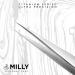 MILLY Professional Series Straight Lash Eyelash Extension Tweezers - Titanium Coated Stainless Steel - Precision Pointed Tip - 14 cm - Buy Online on SooperMarket.com