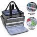 YARWO Sewing Accessories Organizer - Craft Storage Tote Bag in Gray - Buy Online on SooperMarket.com