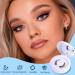 Magnetic Eyelashes without Eyeliner 12mm Magnetic Lashes Natural Look Reusable Magnetic Eyelashes Kit with Applicator Wispy False Eyelashes No Glue or Liner Needed by Geeneiya(2 Pairs) Magnetic-05CT - Buy Online on SooperMarket.com