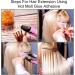 100g Hair Extension Granule for Tip Hair Extensions Hair Extension Glue Bead Hair Extension Granule for Making Wigs Nail Tip Hair Extensions - Buy Online on SooperMarket.com