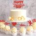 25 PCS Valentine's day Cupcake Toppers Red Glitter Sweet Love Cupid Cupcake Food Picks Valentine's Day Theme Wedding Bridal Shower Birthday Party Cake Decorations Supplies Cy-24-xs-108 - Buy Online on SooperMarket.com