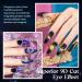 MIZHSE 8 Colors 9D Cat Eye Gel Nail Polish - Magnetic Gel Polish Kit | Galaxy Chameleon Effect for Stunning Nail Art | Soak Off Manicure & Perfect Gift for Ladies - Buy Online on SooperMarket.com