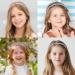 WLLHYF Glitter Headband 4pcs Plastic Sparkly Cute Non Slip Chunky Hairbands Thick Bling Confetti Rainbow Hair Bands with Teeth Little Girls Colorful Hair Accessories solid color stars - Buy Online on SooperMarket.com