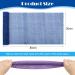 Windspeed 2Pcs African Body Exfoliating Net - Deep Cleaning Bath Sponge for Men and Women - Shower Scrubber - Stocking Stuffer - 80x30cm - Blue + Purple - Buy Online on SooperMarket.com