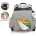 VS VOGSHOW Diaper Bag Backpack: Stylish & Durable Gray Maternity Nappy Bag - Buy Online on SooperMarket.com