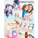 Natural Essential Oil Bath Bombs Gift Set - 6 Pack, 4.3 Ounce - Relaxing Spa Bath with Surprise Inside - Magnesium & Moisturizing - Perfect Women's Gift - Buy Online on SooperMarket.com