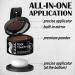 KAAL Hairline Powder - Conceal Hair Loss & Thinning Hair | Touch Up Powder for Hair Toppers Eyebrows & Beards (Dark Brown) - Shop Internationally - Buy Online on SooperMarket.com