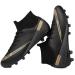 GRESKY Soccer Cleats Mens Women Soccer Outdoor Soccer Shoes AG/FG 8 Women/6.5 Men Blackag